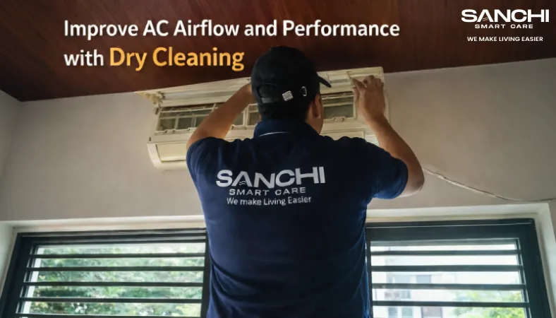 Improve AC Airflow and Performance with Dry Cleaning