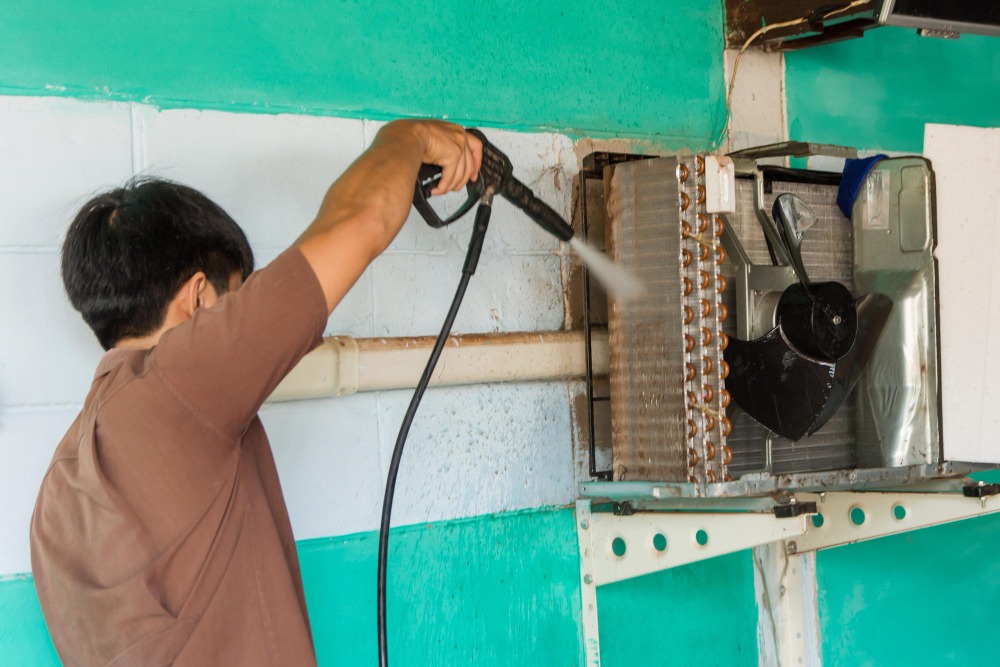 Improve AC Efficiency with Professional Water Jet AC Service