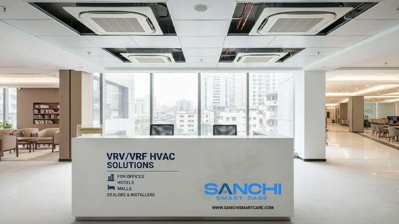 VRV/VRF HVAC Solutions Dealers for Offices, Malls & Hotels