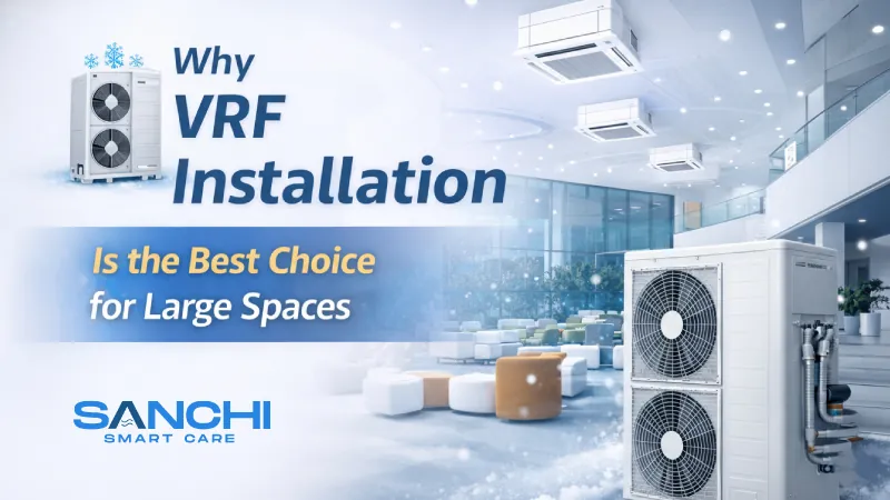 Why VRF Installation Is the Best Choice for Large Spaces