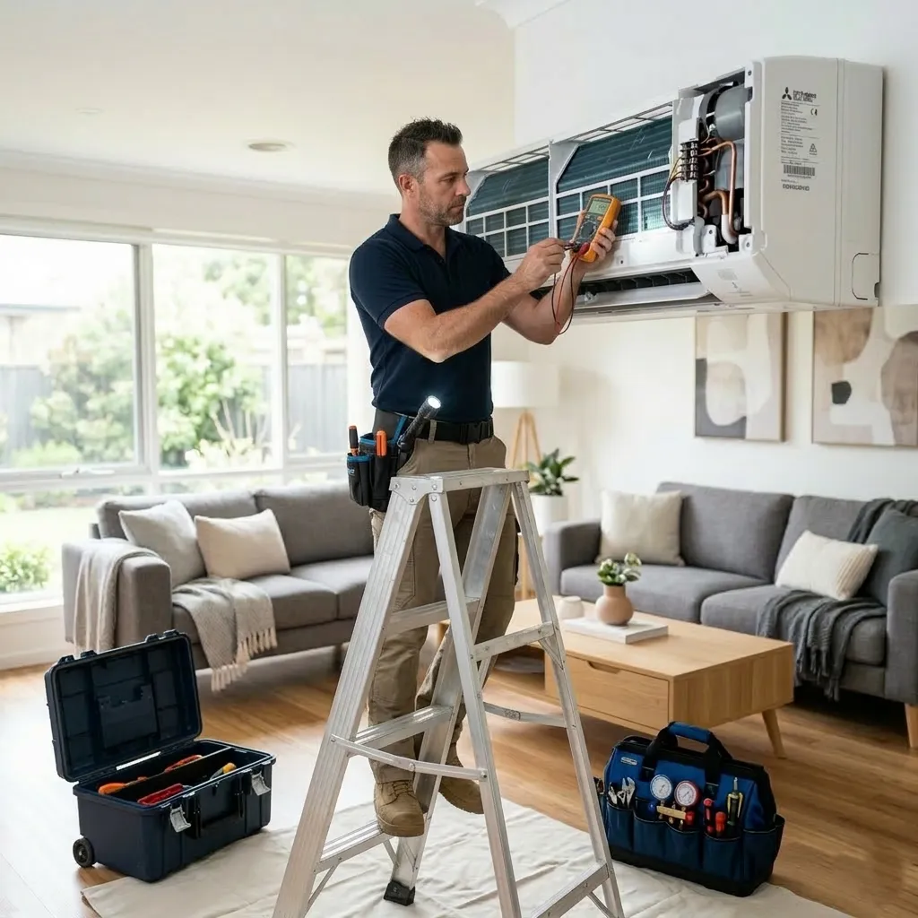 Professional AC service technician in Ahmedabad